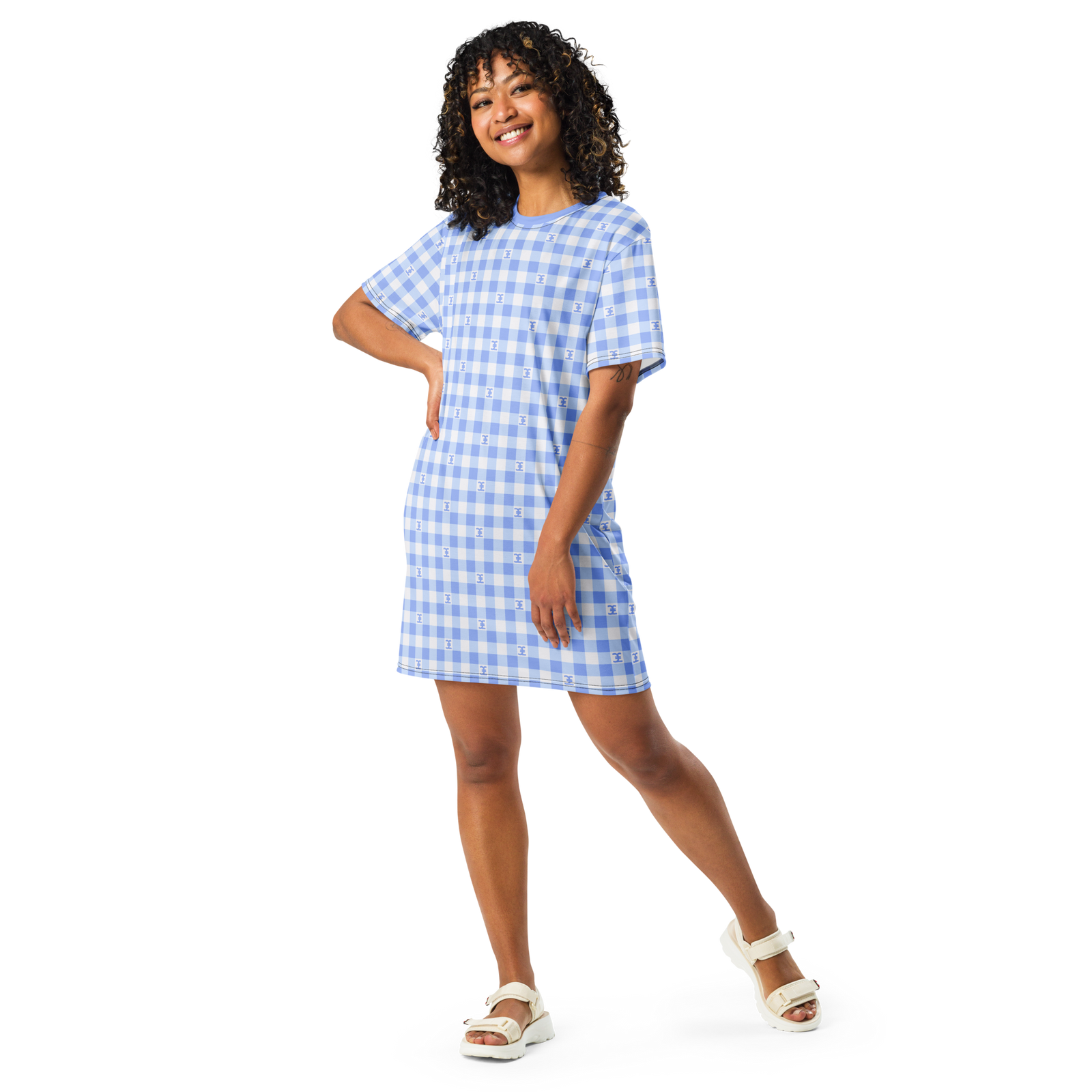 Azure Rise Signature Tee Dress - Horizon Collection