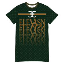 ELEVASN Signature T-Shirt Dress - Midnight Monogram