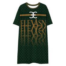 ELEVASN Signature T-Shirt Dress - Midnight Monogram
