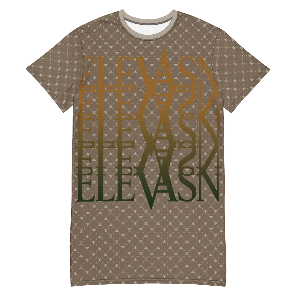 ELEVASN Axis T-Shirt Dress - Sand Link
