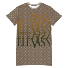 ELEVASN Axis T-Shirt Dress - Sand Link