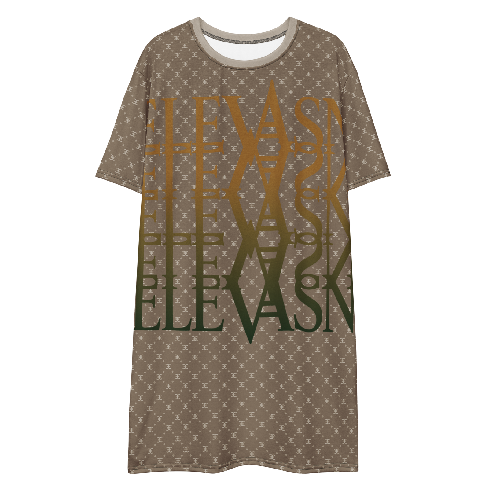 ELEVASN Axis T-Shirt Dress - Sand Link
