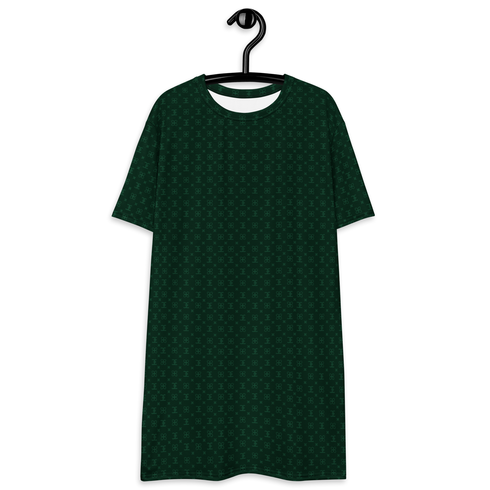ELEVASN Axis  T-Shirt Dress - Midnight Grid