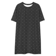ELEVASN Axis  T-Shirt Dress - Midnight Grid