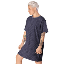 ELEVASN Signature T-Shirt Dress - Midnight Monogram