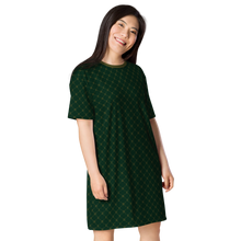 ELEVASN Axis  T-Shirt Dress - Midnight Grid