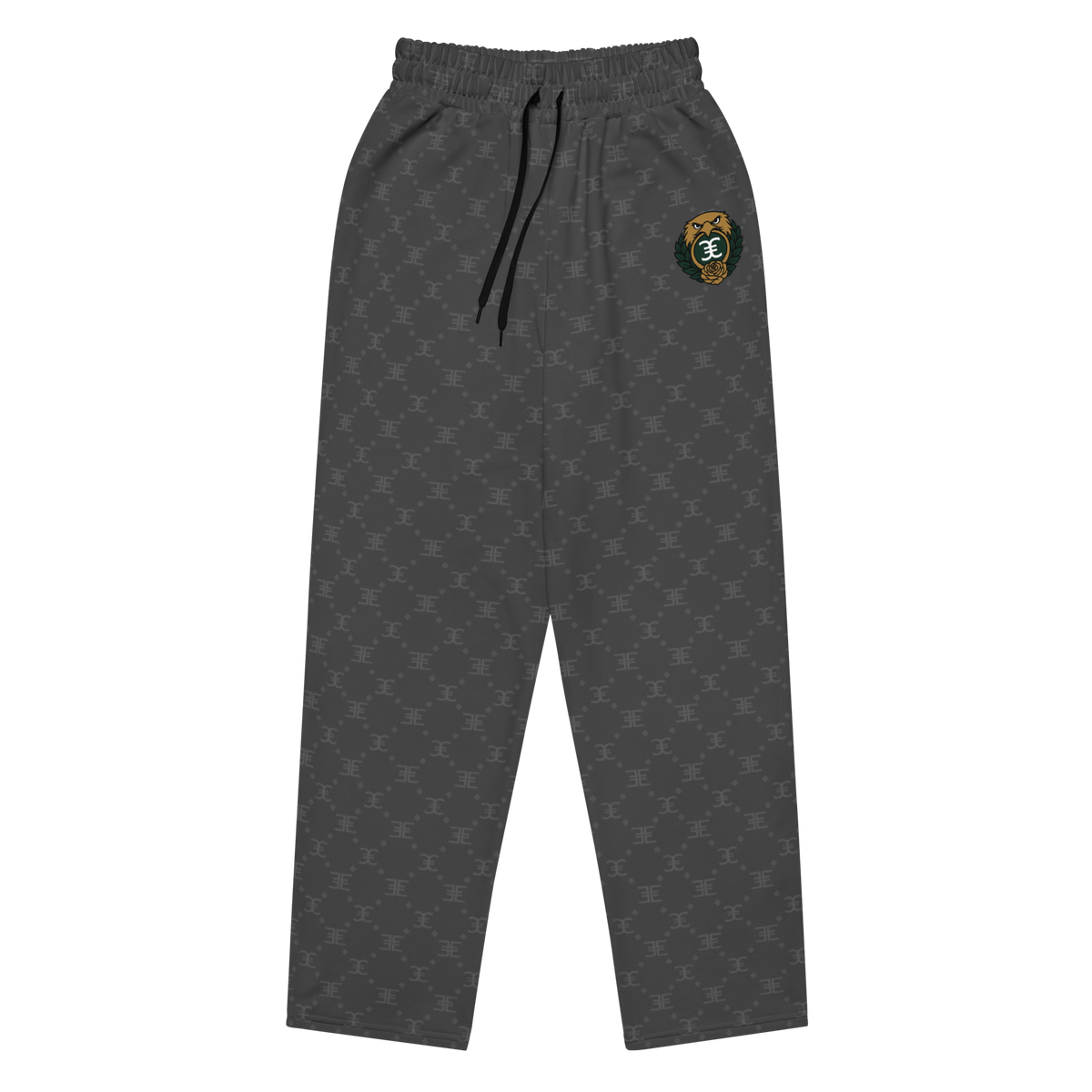 ELEVASN Quiet Signal Joggers - Charcoal Monogram Edition