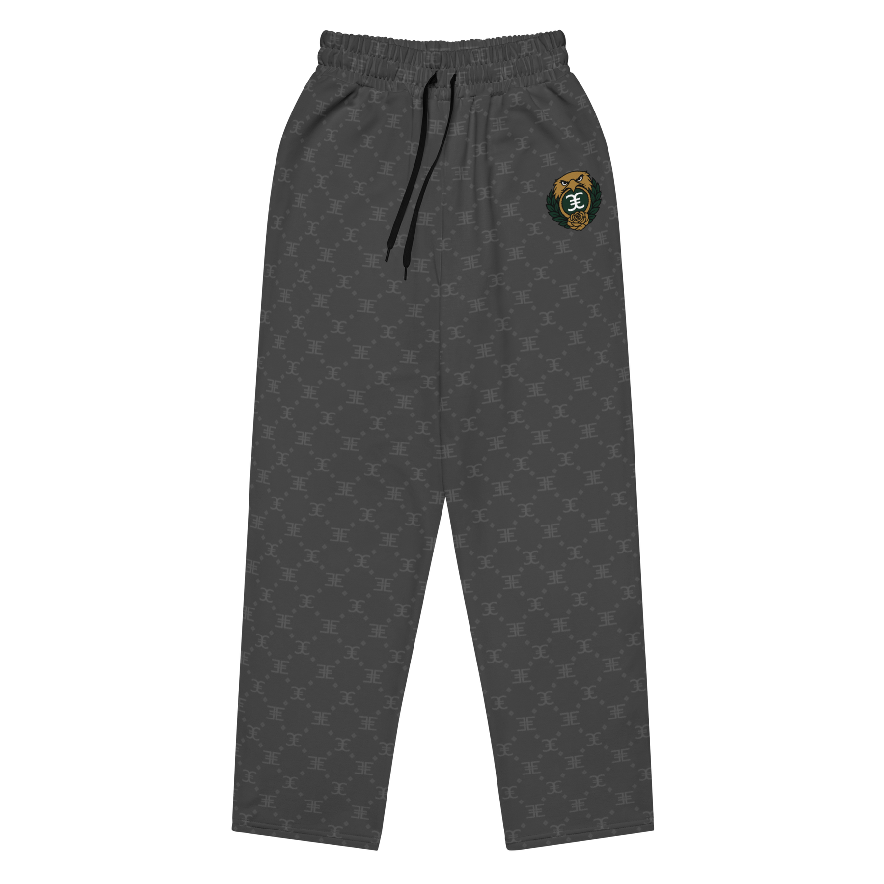 ELEVASN Quiet Signal Joggers - Charcoal Monogram Edition