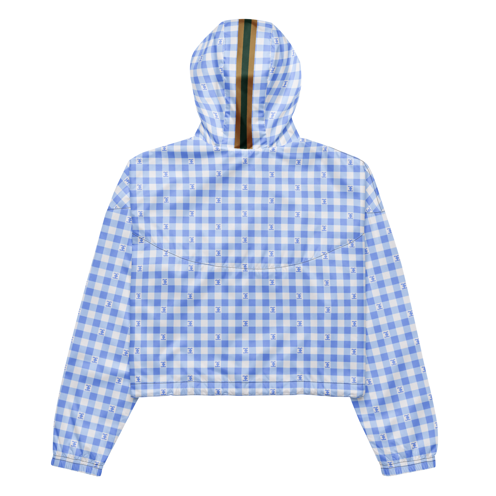 Azure Rise Cropped Windbreaker - Horizon Collection