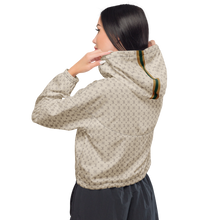 Elevasn Monogram Crop Jacket - Ivory Signature Edition