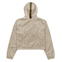 Elevasn Monogram Crop Jacket - Ivory Signature Edition
