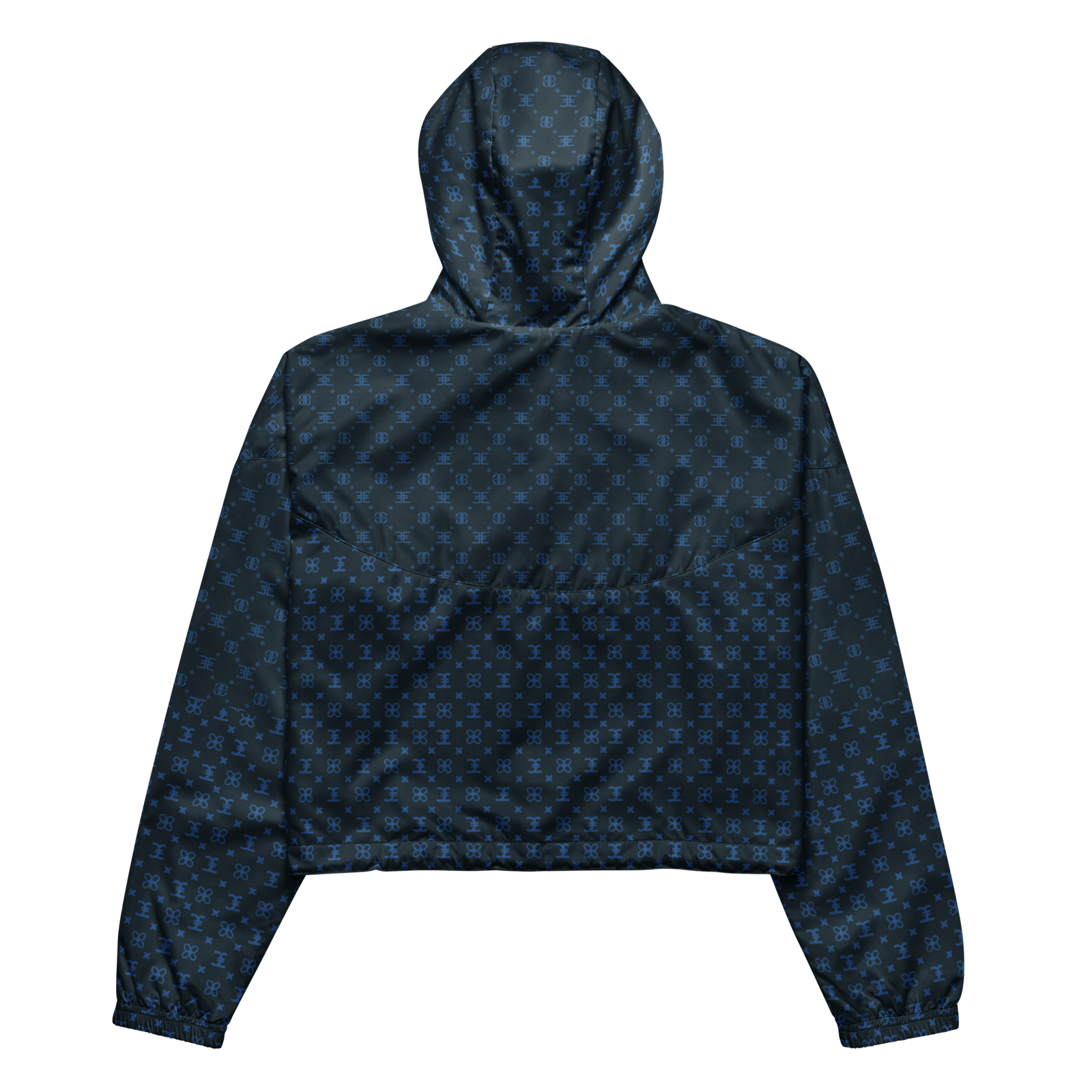 Elevasn Velocity Crop Jacket - Cobalt Pattern Edition
