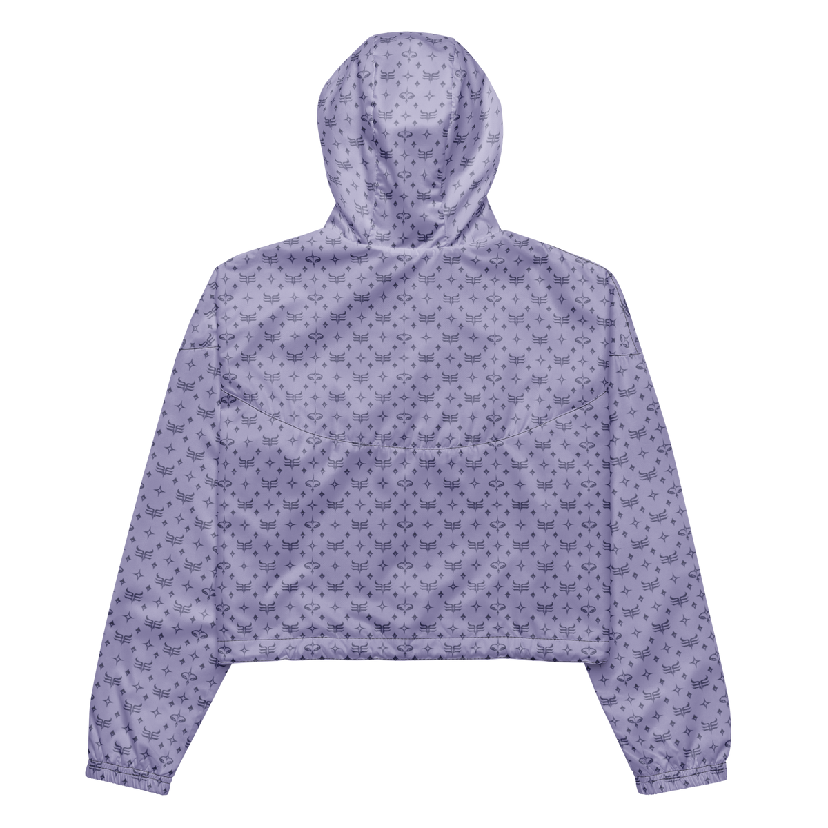 Elevasn Velocity Crop Jacket - Cobalt Pattern Edition