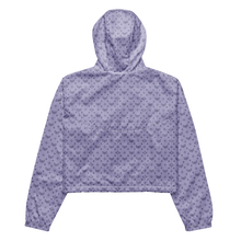 Elevasn Velocity Crop Jacket - Cobalt Pattern Edition