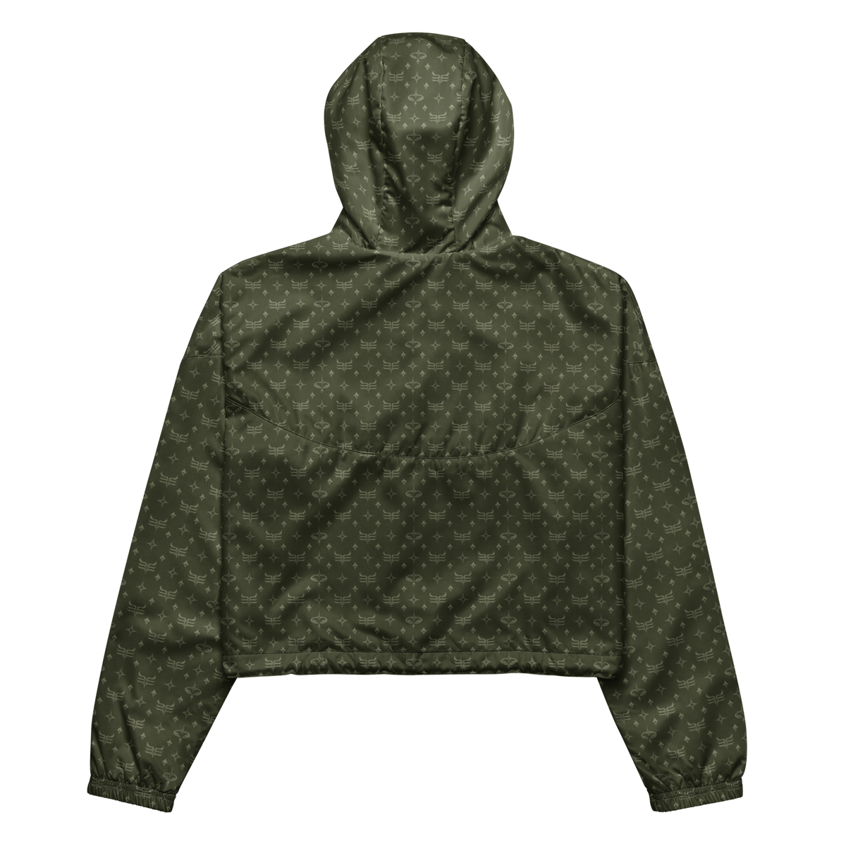 Elevasn Structured Crop Jacket - Sand Pattern Edition