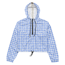 Azure Rise Cropped Windbreaker - Horizon Collection