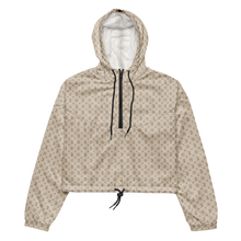 Elevasn Monogram Crop Jacket - Ivory Signature Edition