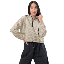 Elevasn Monogram Crop Jacket - Ivory Signature Edition