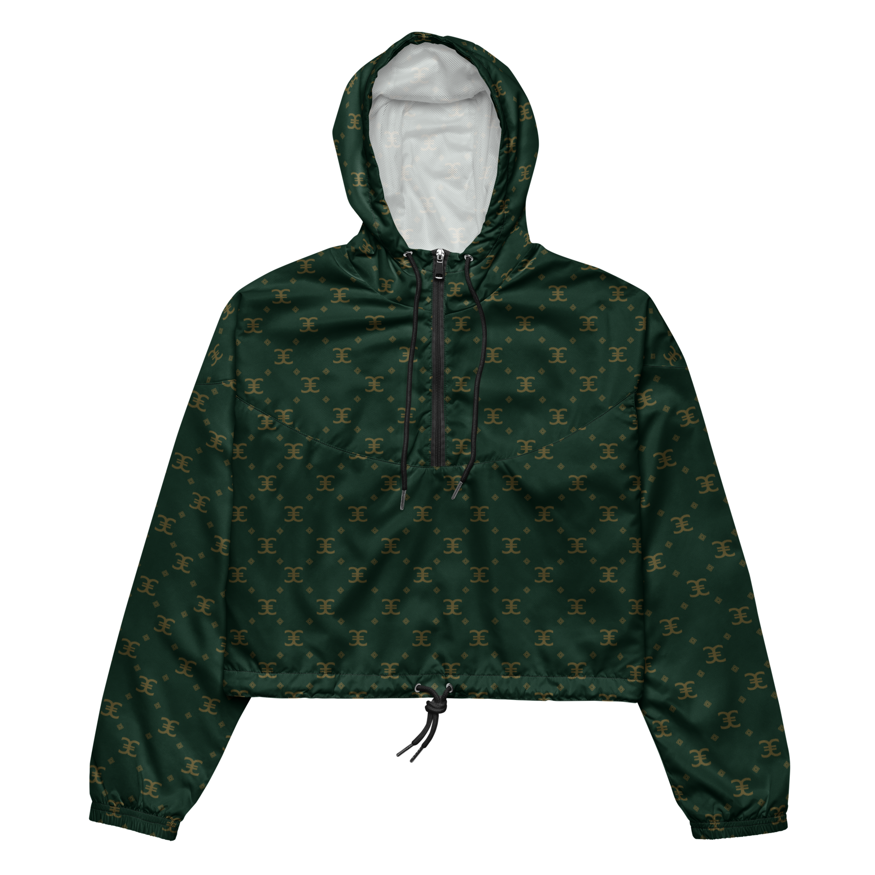 Elevasn Structured Crop Jacket - Sand Pattern Edition