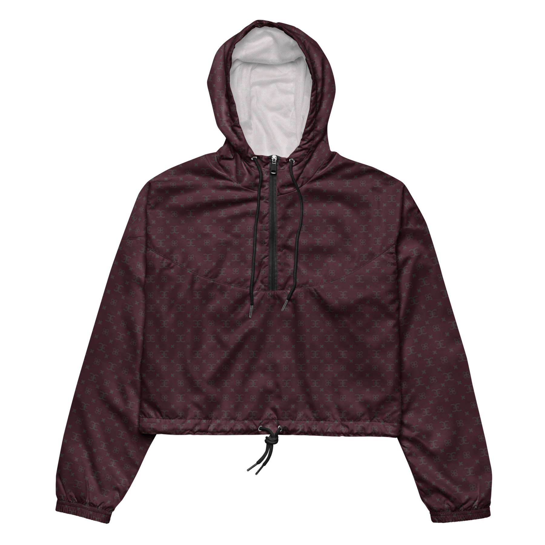 Elevasn Velocity Crop Jacket - Cobalt Pattern Edition