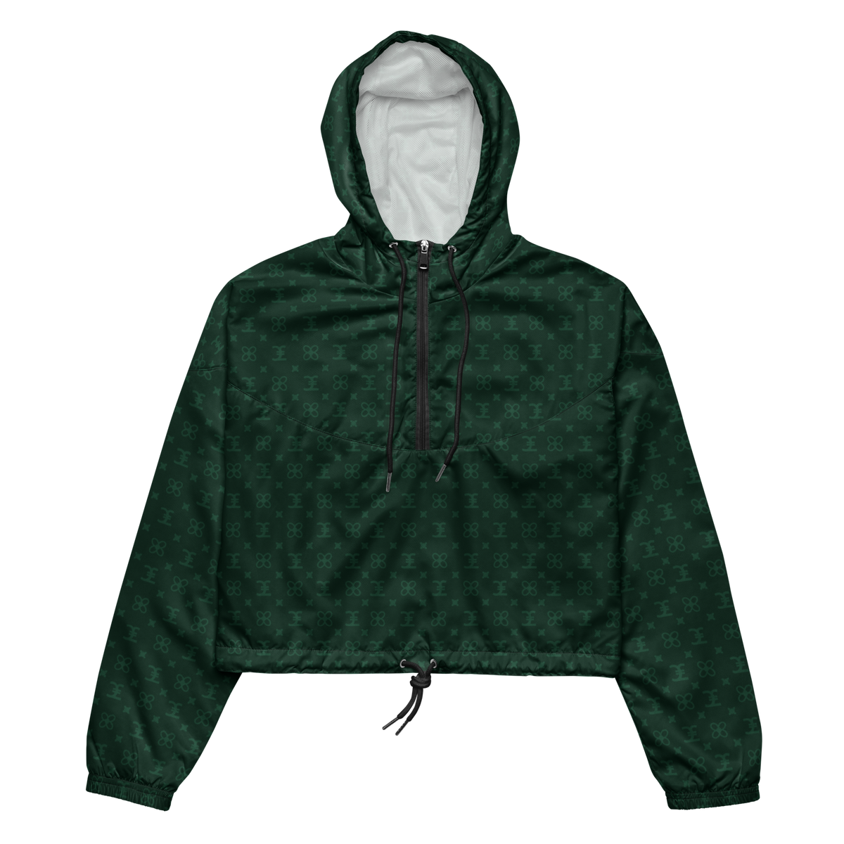 Elevasn Structured Crop Jacket - Sand Pattern Edition