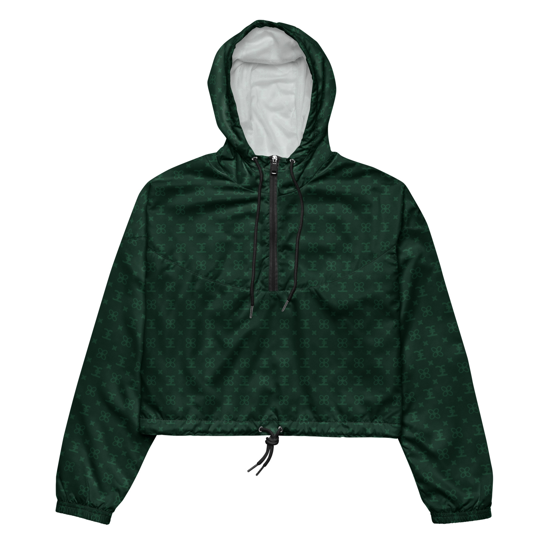 Elevasn Structured Crop Jacket - Sand Pattern Edition