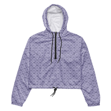 Elevasn Velocity Crop Jacket - Cobalt Pattern Edition