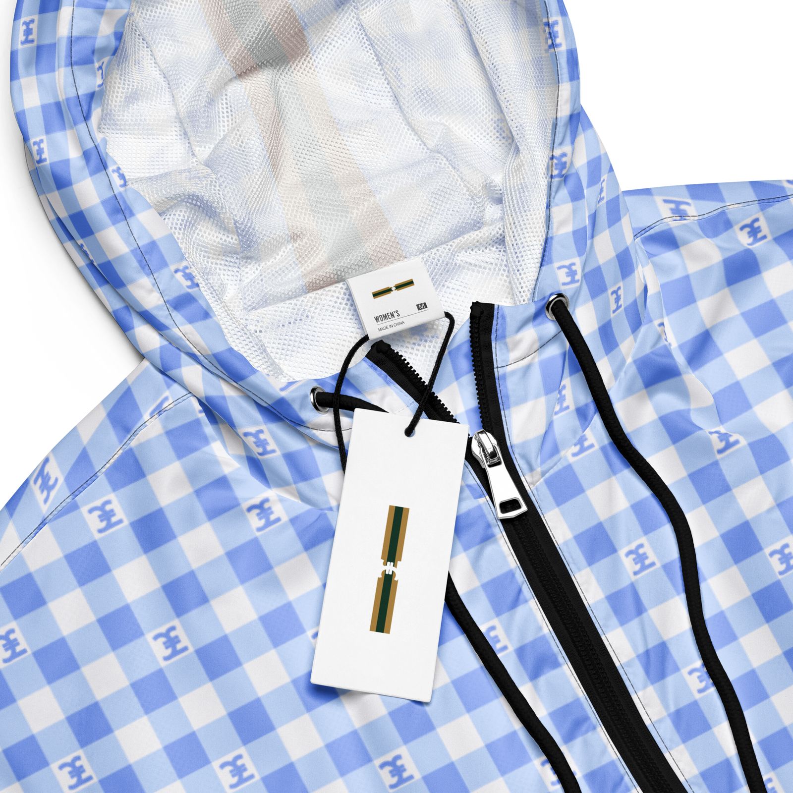 Azure Rise Cropped Windbreaker - Horizon Collection