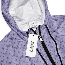 Elevasn Velocity Crop Jacket - Cobalt Pattern Edition