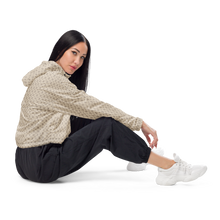 Elevasn Monogram Crop Jacket - Ivory Signature Edition