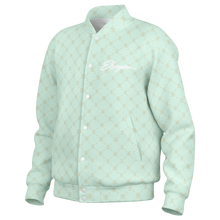 ELEVASN Aura Varsity Jacket - Mint Signal Edition
