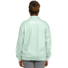 ELEVASN Aura Varsity Jacket - Mint Signal Edition