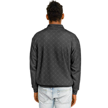 ELEVASN Quiet Signal Varsity Jacket - Charcoal Noir Edition