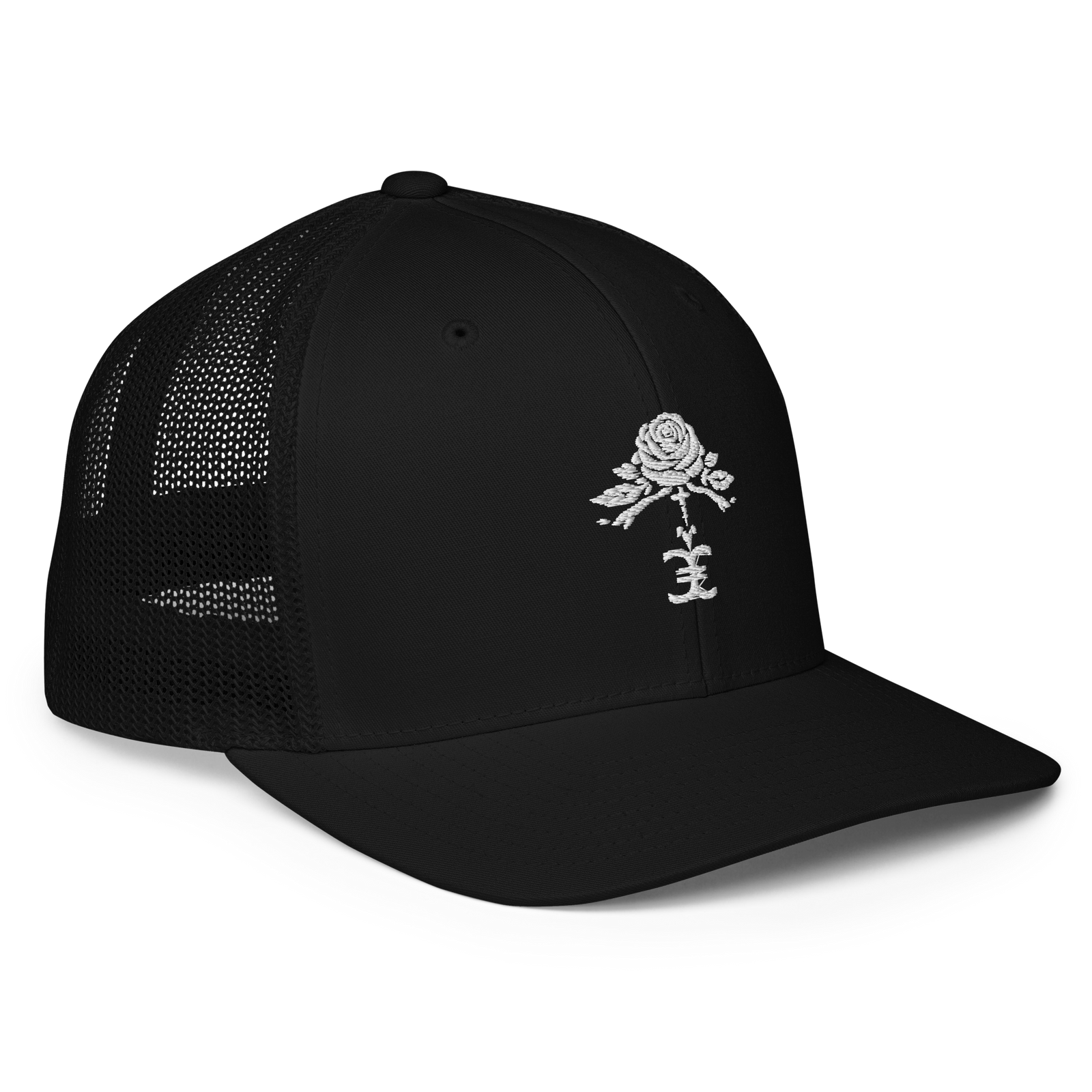 Elevasn Rose Emblem Cap - Noir Edition