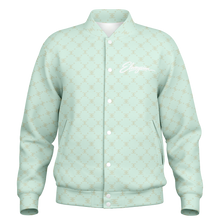 ELEVASN Aura Varsity Jacket - Mint Signal Edition