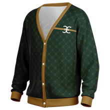 ELEVASN Heritage Cardigan - Emerald Gold Edition