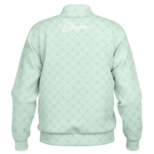 ELEVASN Aura Varsity Jacket - Mint Signal Edition
