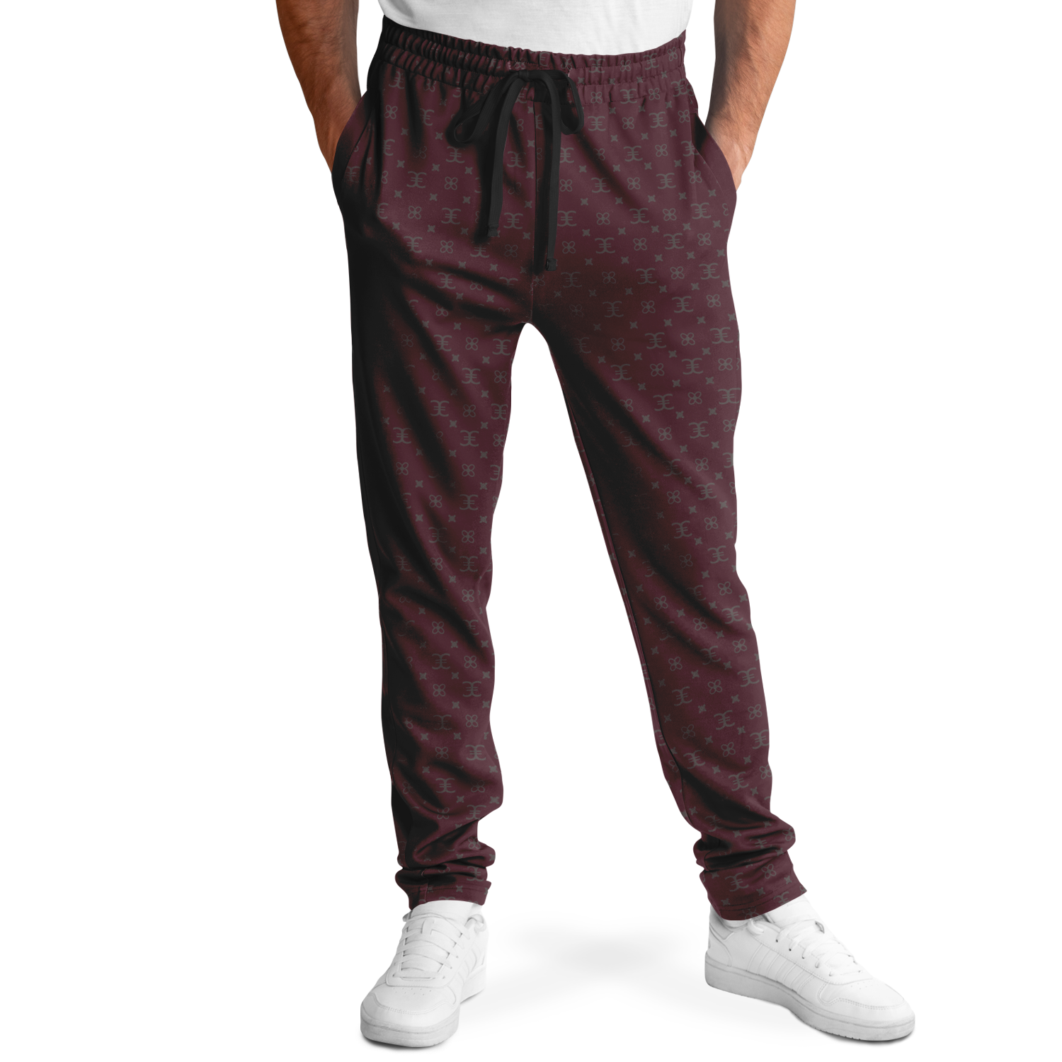 ELEVASN Signature Joggers - Sky Monogram (Unisex)