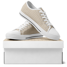 ELEVASN Signature Low Trainer - Sand Monogram Edition