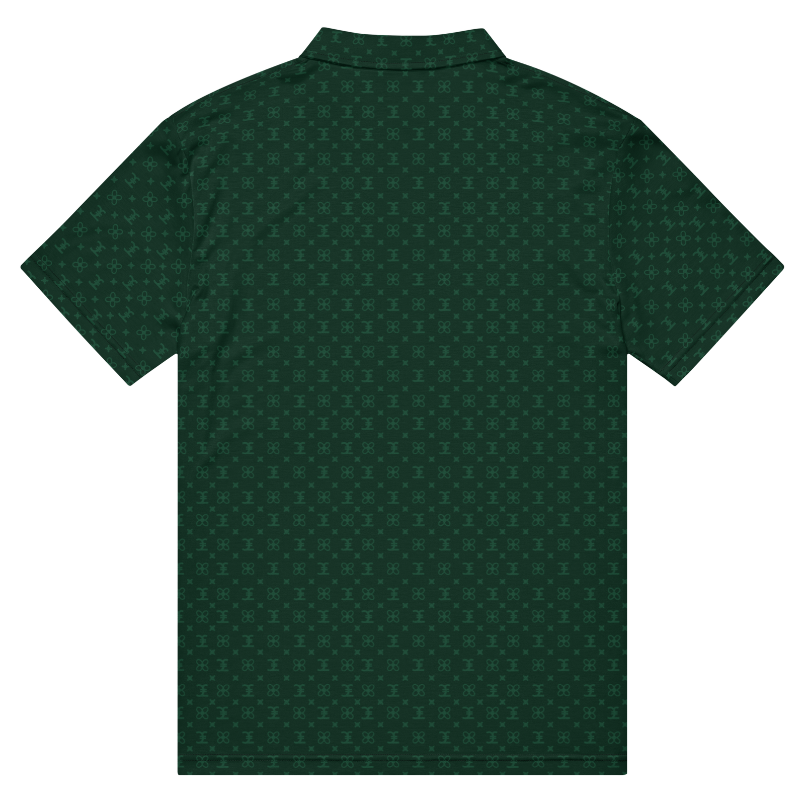 ELEVASN Royal Signal Polo - Emerald Monogram Edition