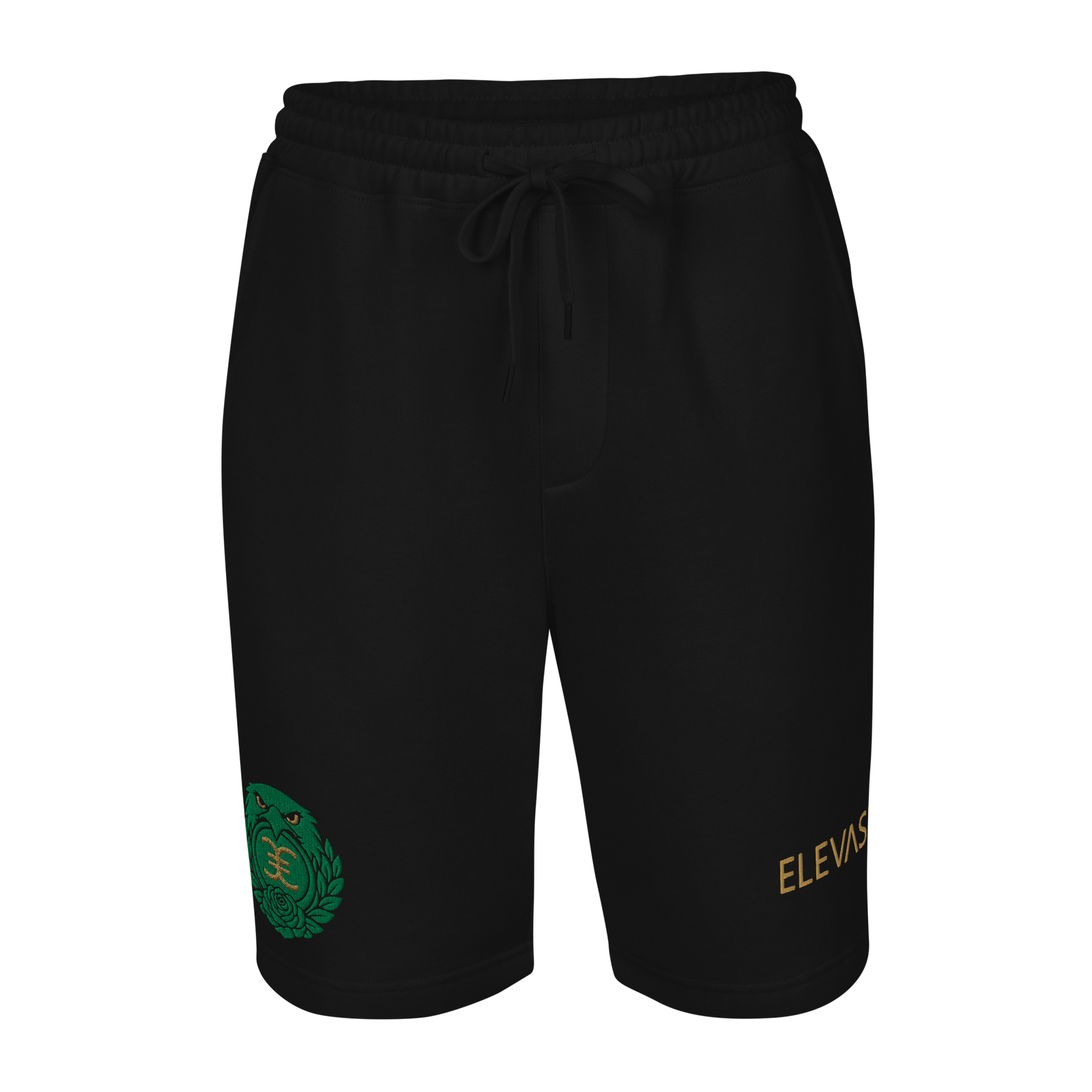 Elevasn Signature Core Shorts - Black & Gold Edition