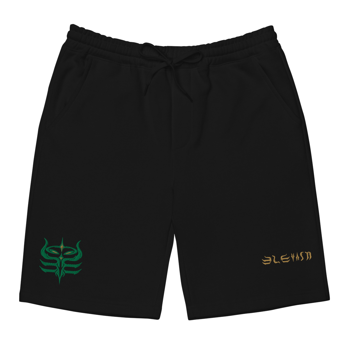 Elevasn Signature Core Shorts - Black & Gold Edition