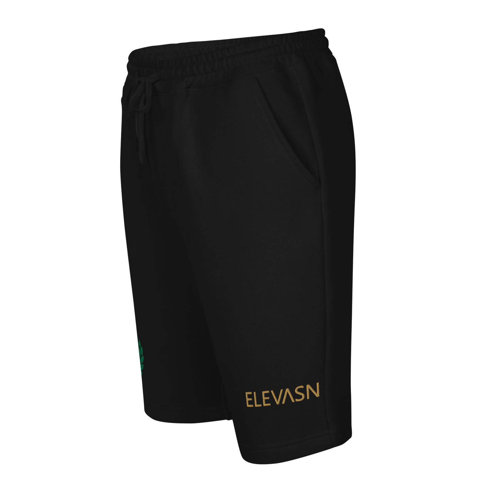 Elevasn Signature Core Shorts - Black & Gold Edition