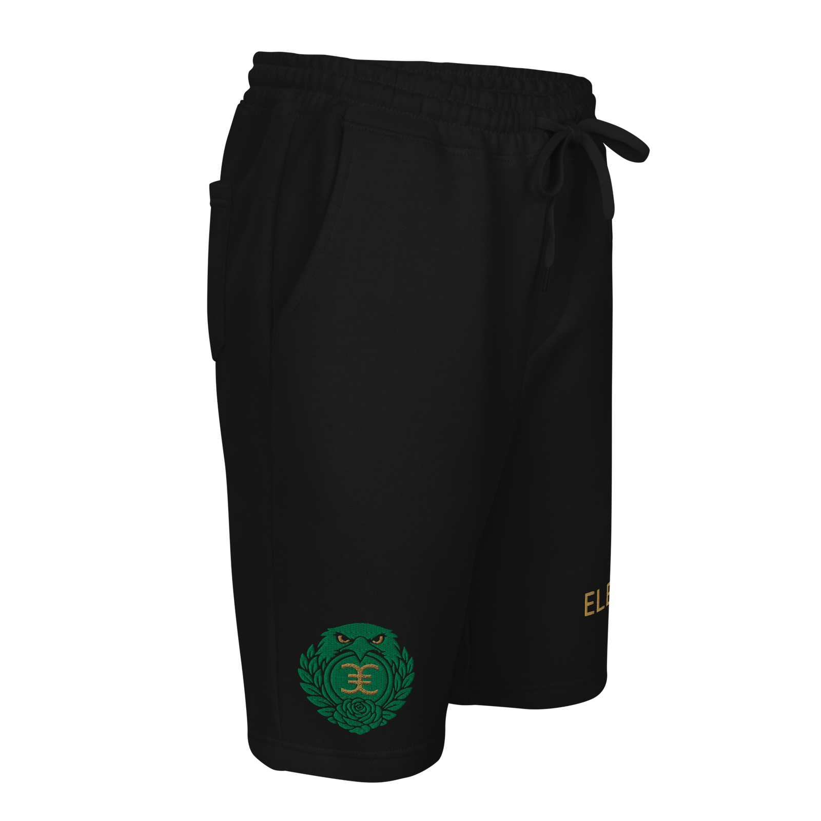 Elevasn Signature Core Shorts - Black & Gold Edition
