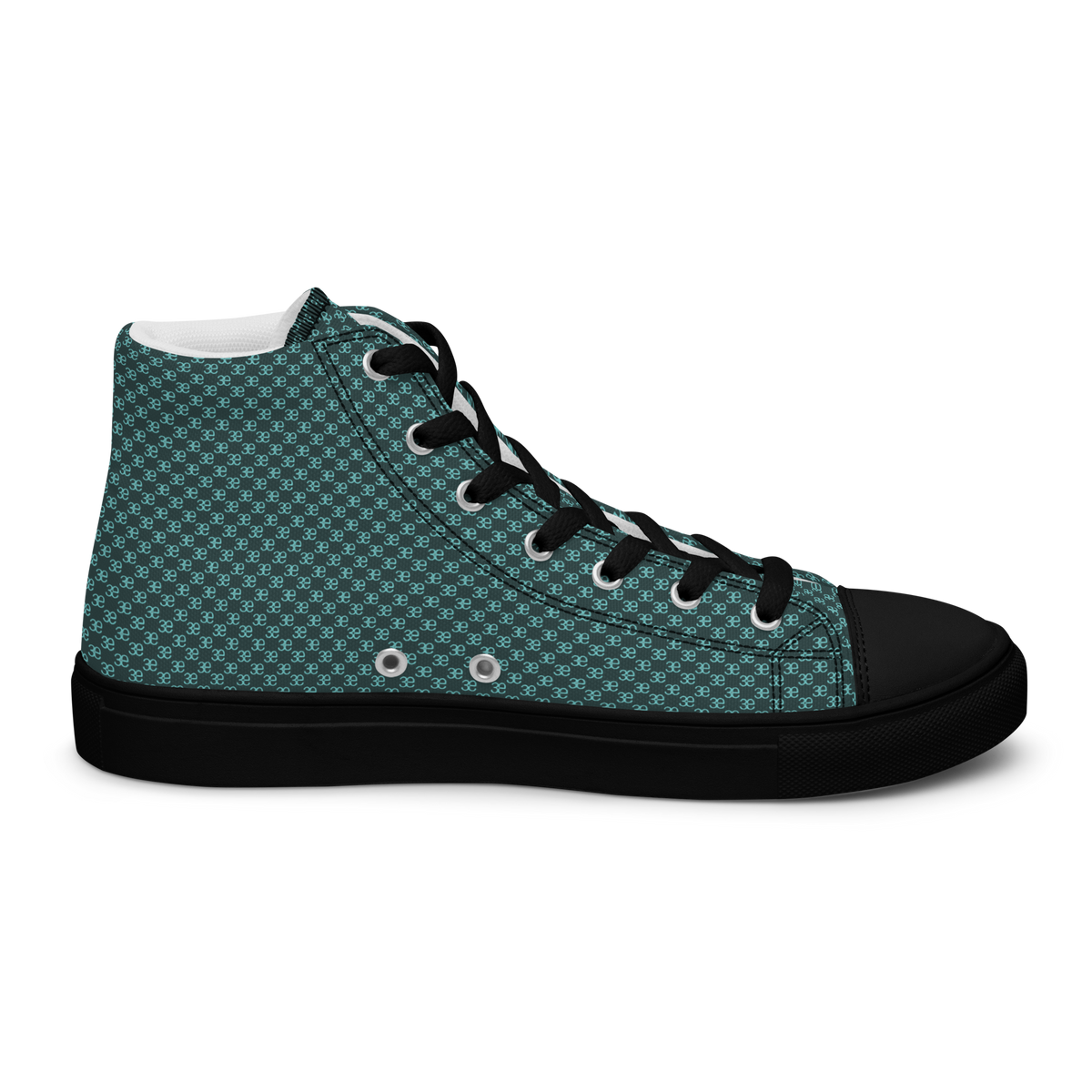 3E Frequency Men’s high top canvas shoes