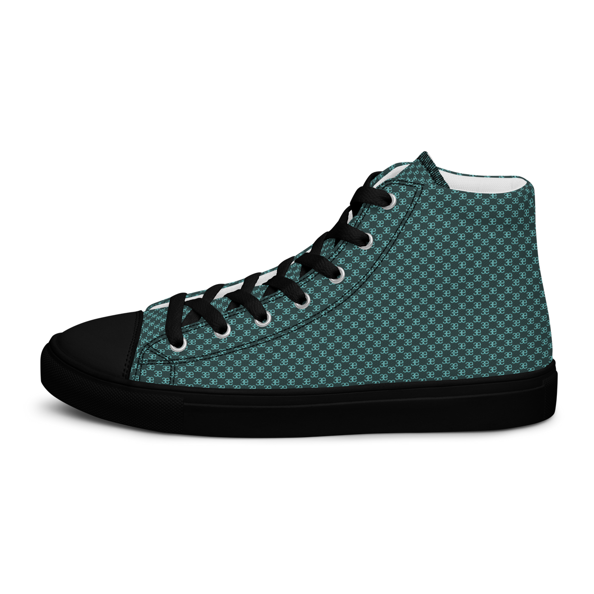 3E Frequency Men’s high top canvas shoes