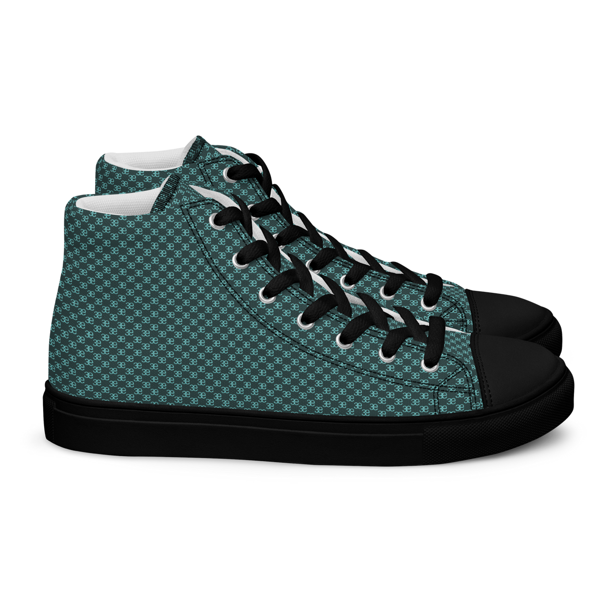 3E Frequency Men’s high top canvas shoes