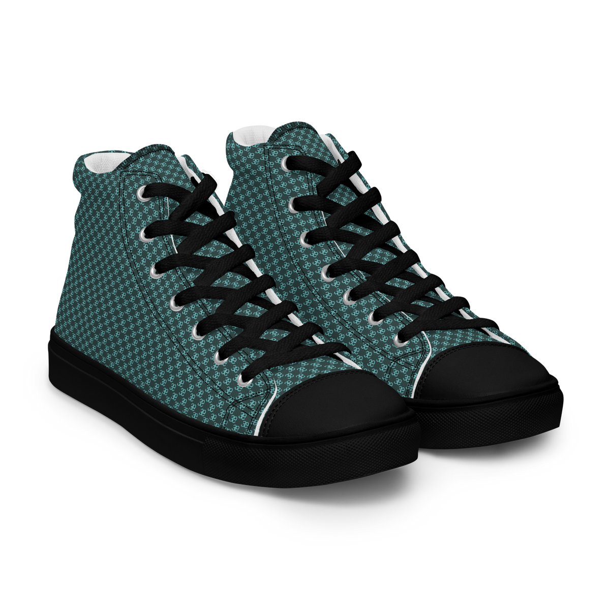 3E Frequency Men’s high top canvas shoes