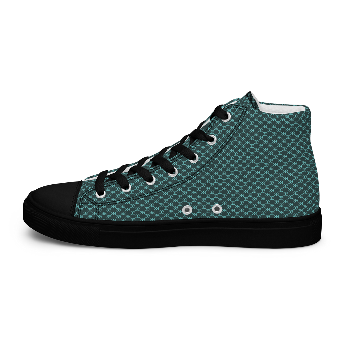 3E Frequency Men’s high top canvas shoes