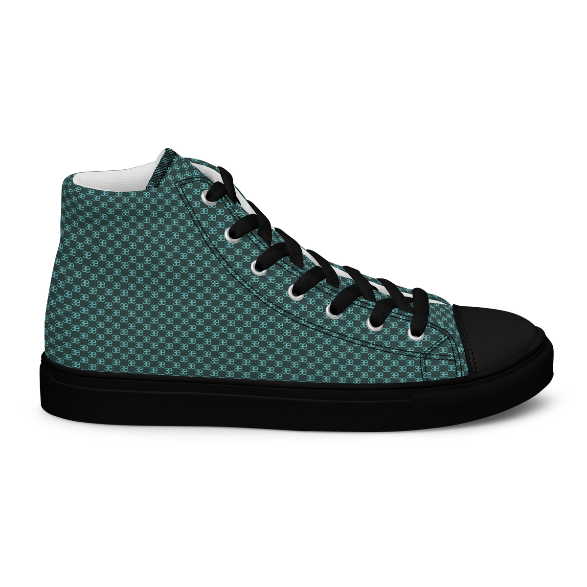 3E Frequency Men’s high top canvas shoes